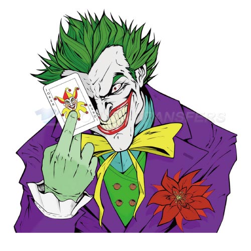 Joker Iron-on Stickers (Heat Transfers)NO.486